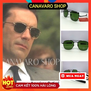 Kính Râm Nam Thời Trang Cao Cấp AO Chống Chói Chống Tia UV Bảo Vệ Mắt CANAVARO SHOP CN060