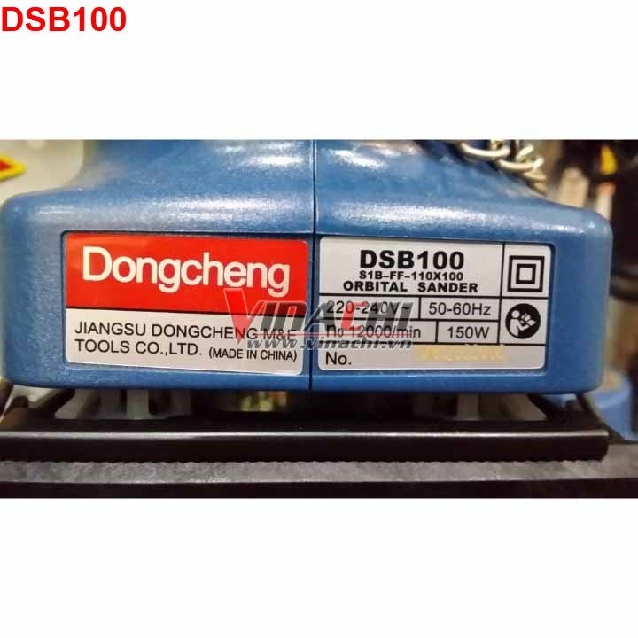 [Hàng Hot] Máy đánh giấy giáp rung Dong-cheng DSB100 ( CAO CẤP )
