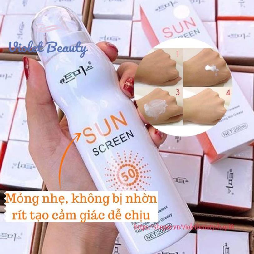 Kem Chống Nắng SunScreen V7 200ml