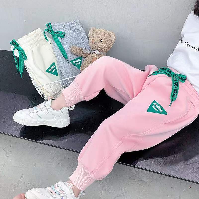 Quần Dài Dáng Rộng Thời Trang Xuân Thu 2022 Cho Bé Gái