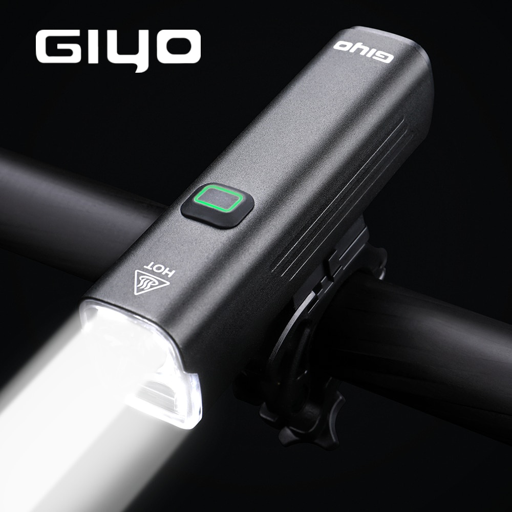 Đèn Pha Led Giyo 4800 Mah Mtb Bằng Nhôm Siêu Nhẹ Chống Thấm Nước Kèm Sạc Usb Tiện Dụng Cho Xe Đạp