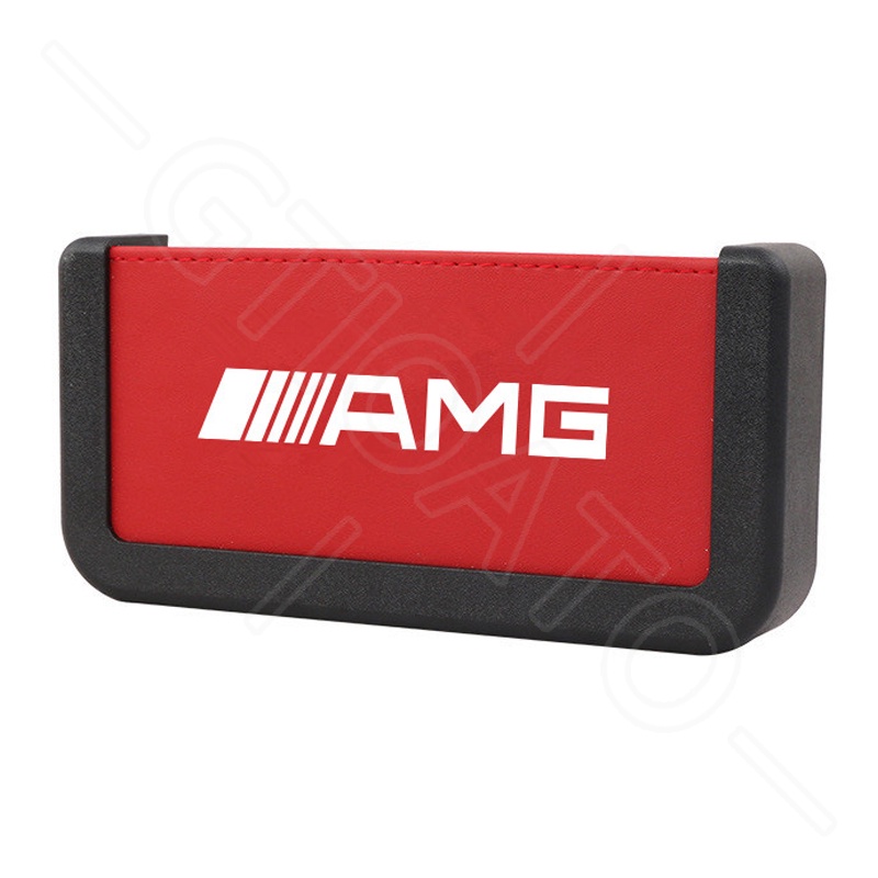 GTIOATO Cho AMG Hộp Đựng Điện Thoại Trên Oto Hộp Đựng Điện Thoại Trên Xe Túi Đựng Điện Thoại Trên Ô Tô HộP ĐựNg Đồ TrêN Ô Tô Khay ĐựNg Đồ Ô Tô Phụ Kiện Xe Hơi Cho Mercedes Benz W124 W204 C300 GLC300 W212 S500 Benz AMG W205 W203 E300 CLA AMG