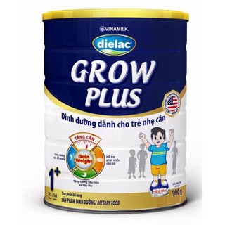 Sữa bột dielac grow plus 1+ - hộp thiếc 900g