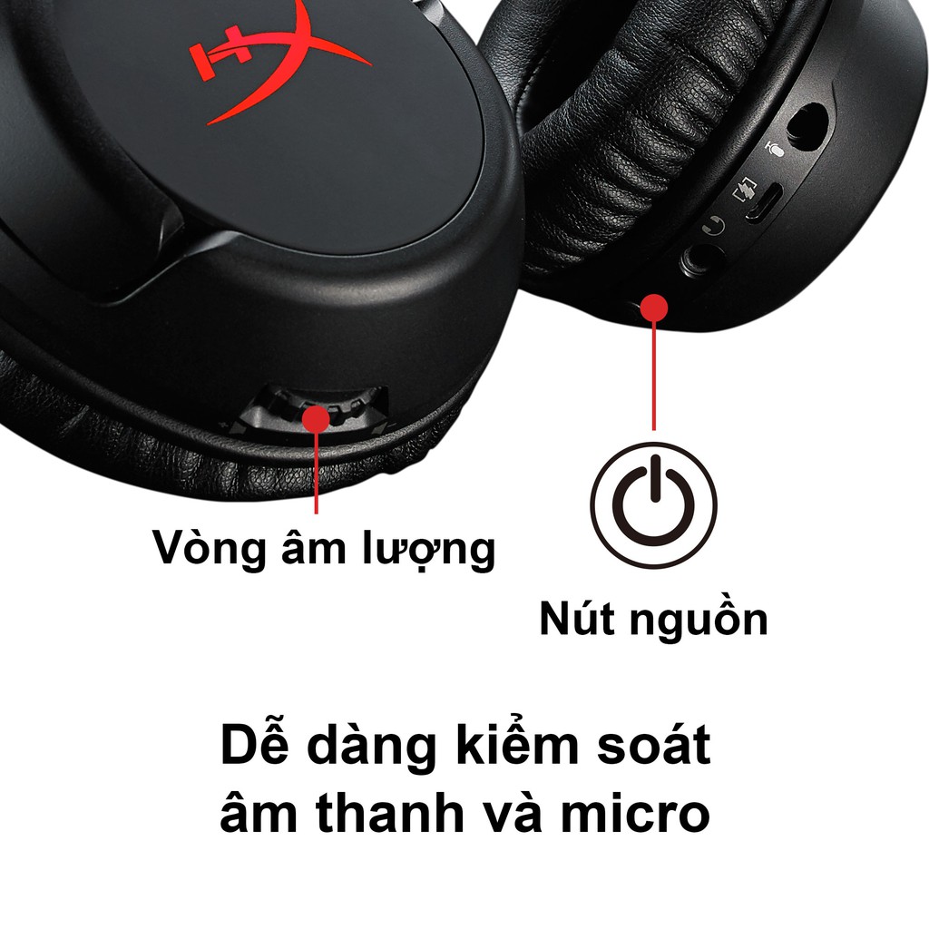 Tai nghe không dây HyperX Cloud Flight Wireless