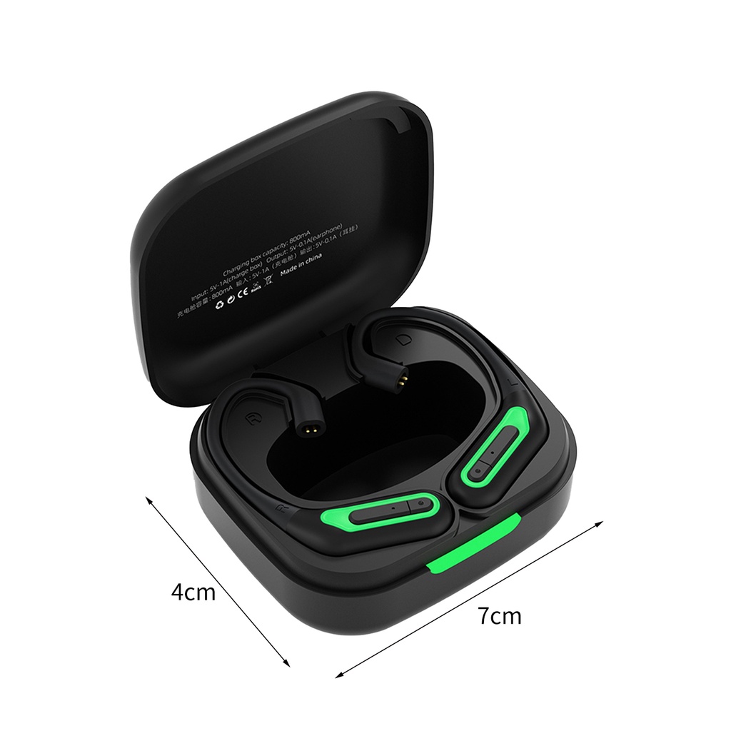 Tai nghe bluetooth không dây KZ AZ10 5.2 âm thanh HiFi dạng móc vành tai kiểu dáng thể thao