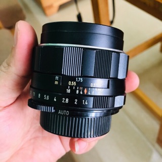 Lens SMC Takumar 50mm f1.4 đời 2 lens cho flare đẹp dùng cho máy film ngàm M42  pentax spotmatic