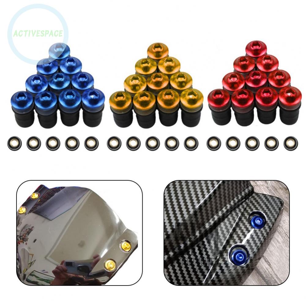 Windshield Screws Aluminum Alloy Screw CNC Screw Easy To Install Fairing Screws