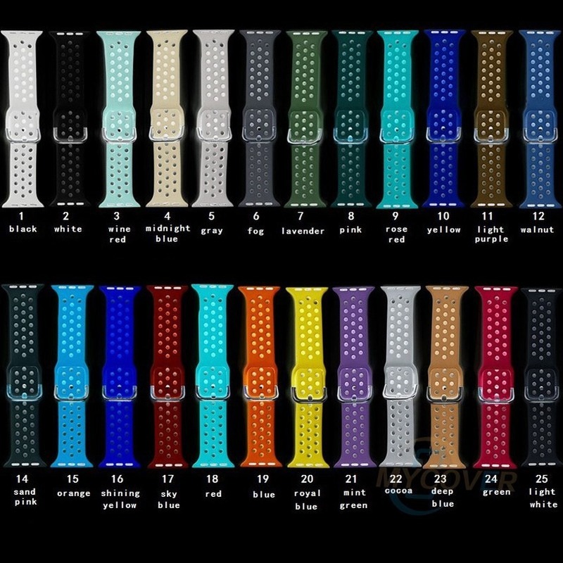 Dây Đồng Hồ Thông Minh Apple Watch 6 Se 5 4 3 2 1 38mm 40mm 42mm 44mm