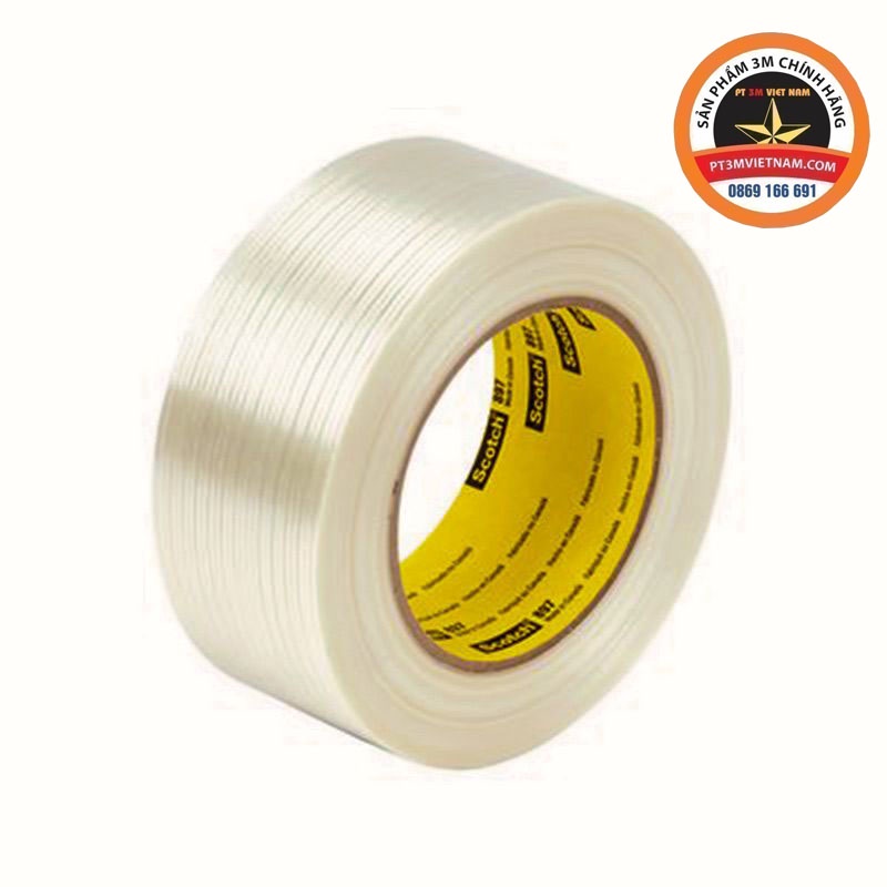 Băng keo sợi thủy tinh 3m 897 scotch filament tape