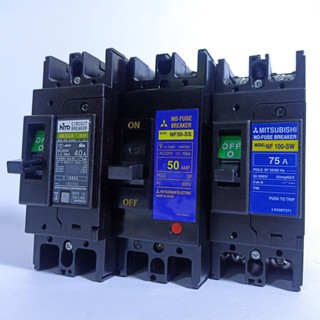 Aptomat 2 Pha Nhật Cũ, MCCB 2 Pha Mitsubishi 20A-75A