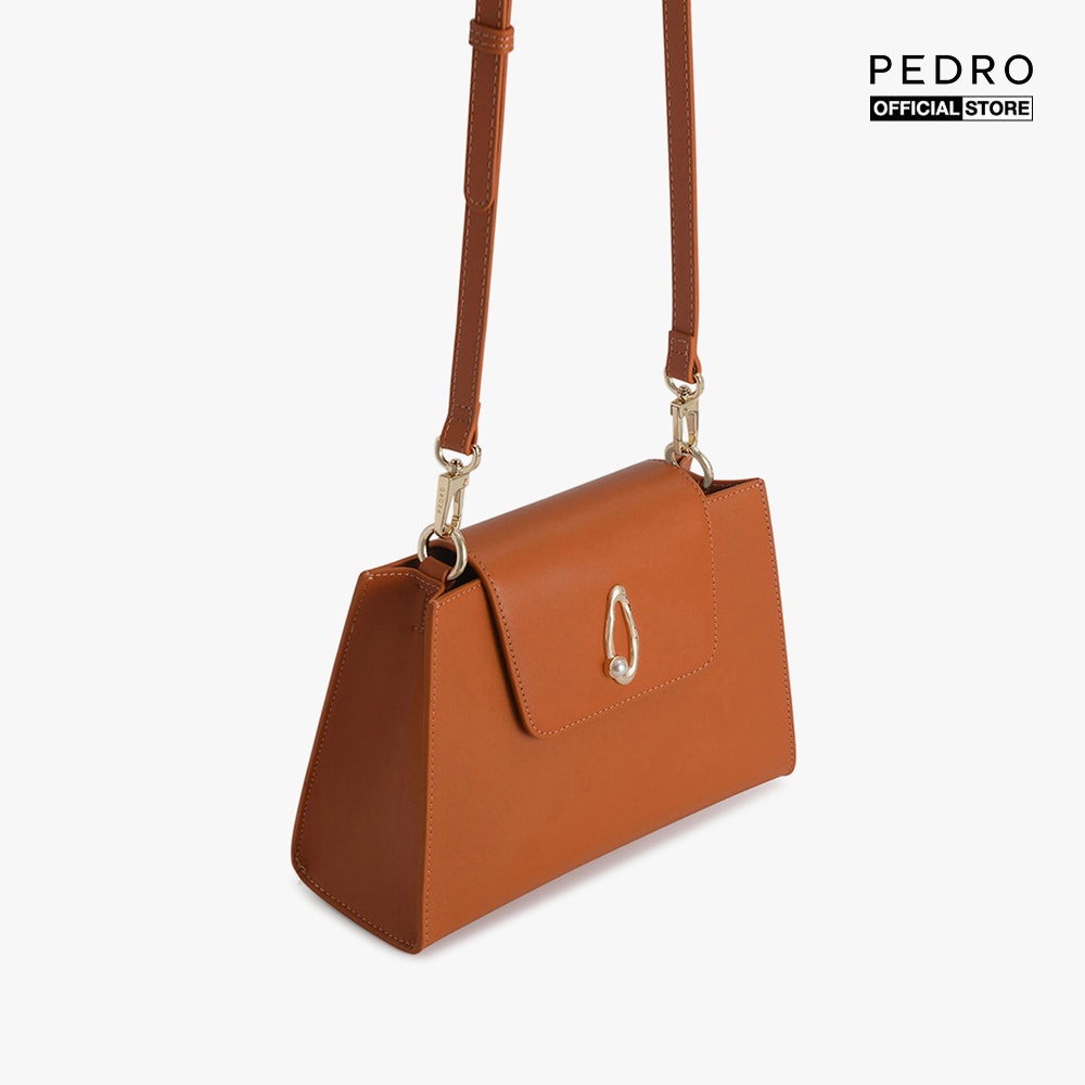 PEDRO - Túi xách tay nữ chữ nhật Leather Top Pearl Strap PW2-55210024-17