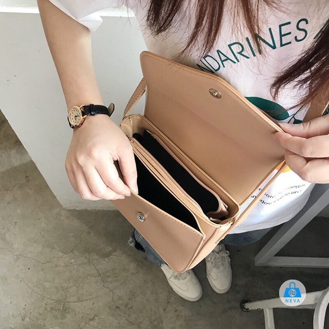 Túi Xách Nữ💖 𝑭𝑹𝑬𝑬𝑺𝑯𝑰𝑷 💖 Túi Đeo Chéo Hàn Quốc Dáng Bì Thư | BigBuy360 - bigbuy360.vn