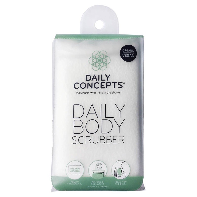 Daily Concepts ✨ Bông tắm tẩy da chết cao cấp Daily Body Scrubber