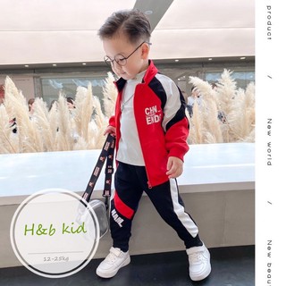 bộ khoá bé trai phối màu
