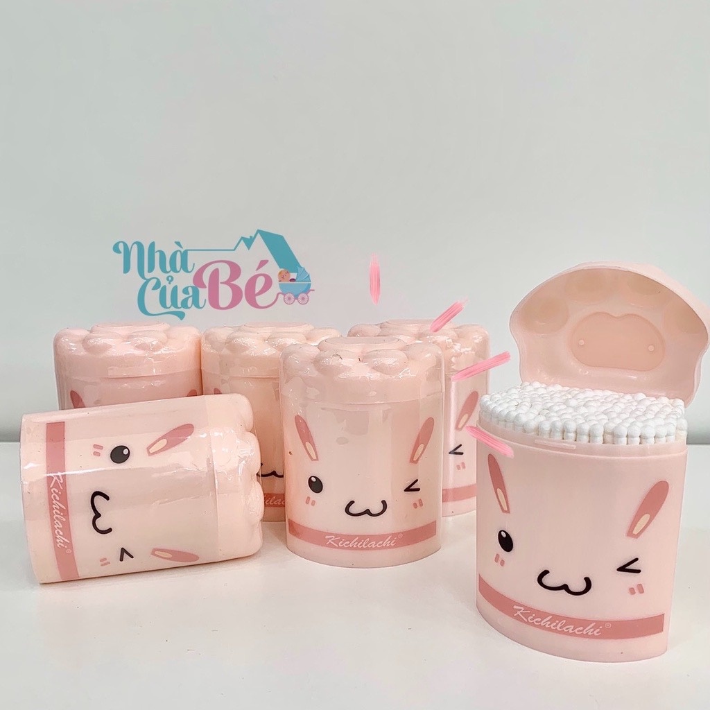 Tăm Bông Thân Giấy KiChi An Toàn Cho Trẻ Em và bé sơ sinh