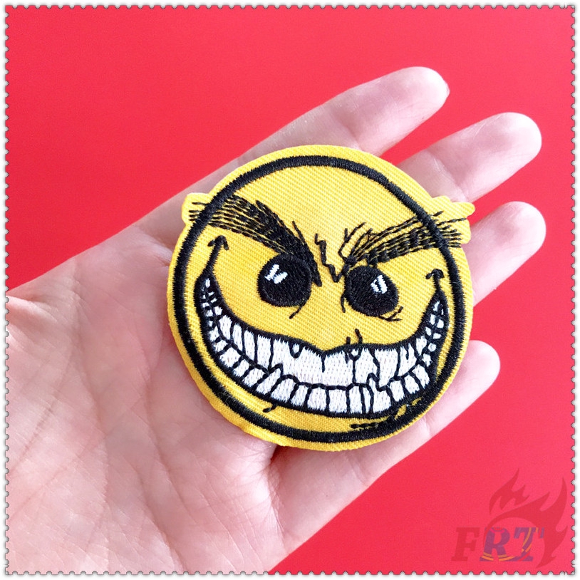 1 Sticker Ủi Thêu Hình Emoji