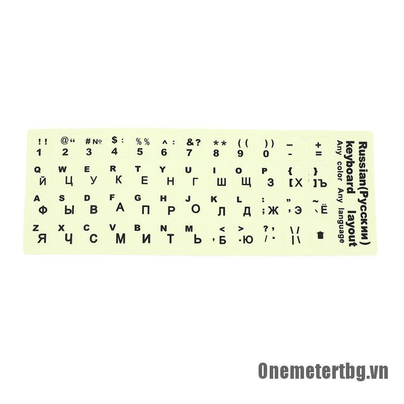 Miếng Dán Bàn Phím Laptop Màu Huỳnh Quang | BigBuy360 - bigbuy360.vn