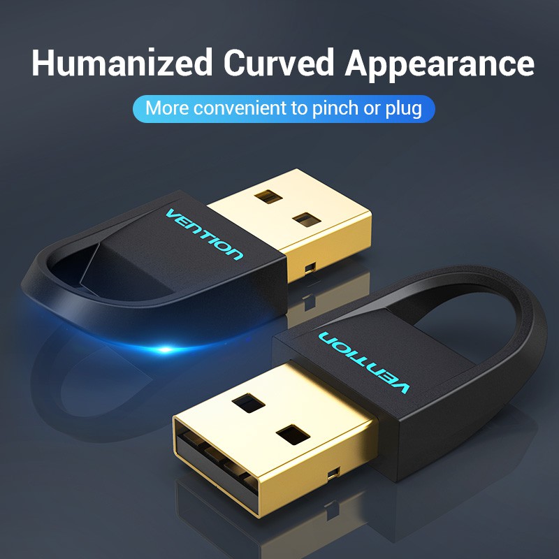 Thiết bị USB thu Bluetooth 4.0 dùng trên máy tính và laptop chính hãng VENTION CDDBO