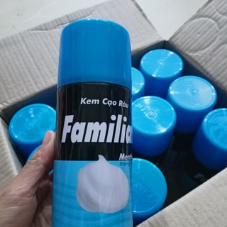 bọt cạo dâu Familiar  chai sịt 275 gamg .làm mềm dâu giúp rễ dàng làm sạch tận chân râu khi cạo