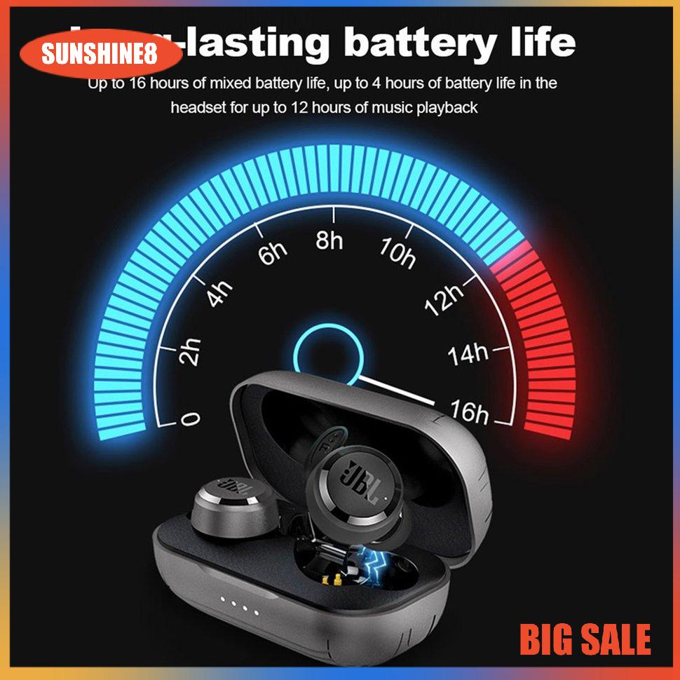 【SUN】T280T Wireless Mini In-ear Sports Wireless Earphones Deep Bass Headphones