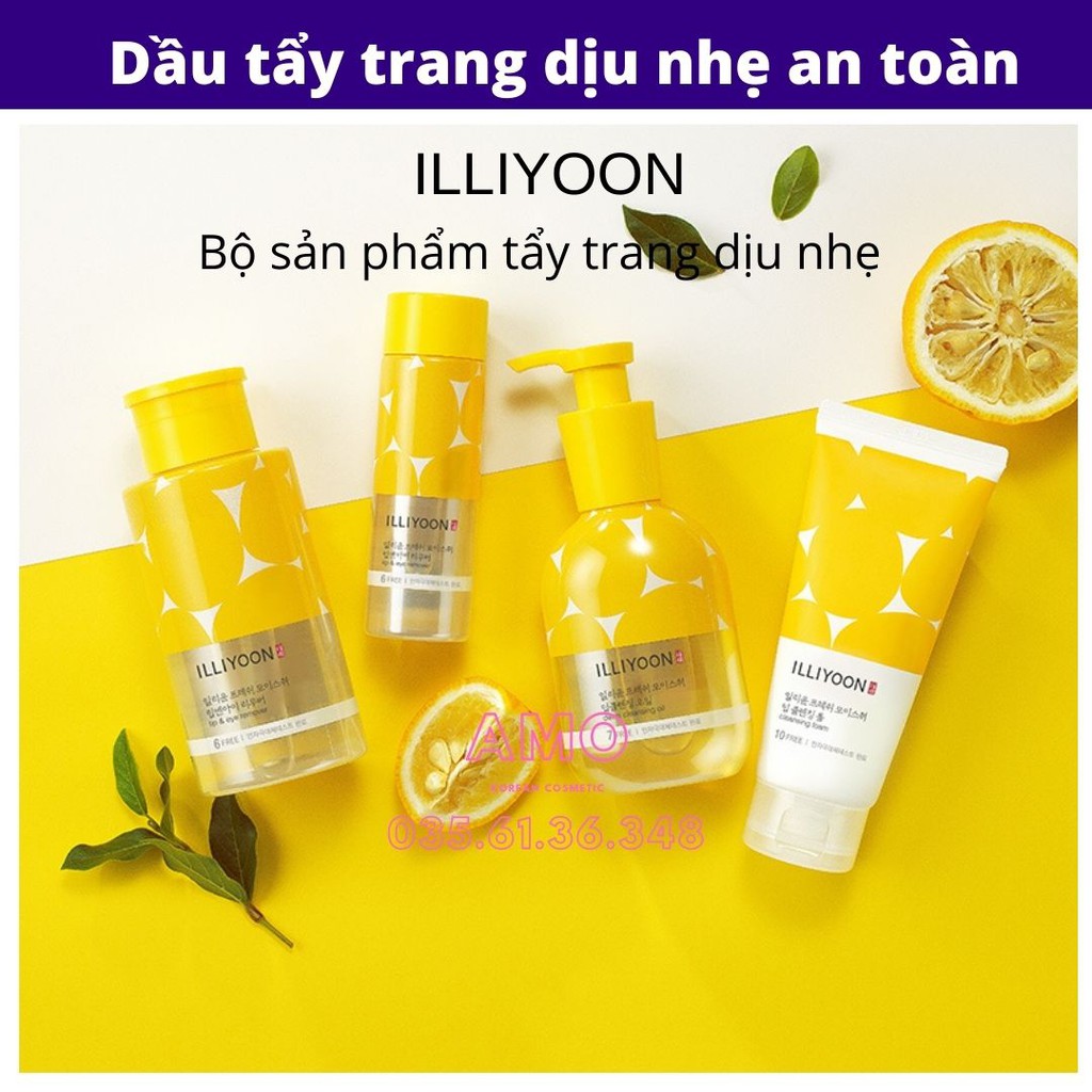 Dầu tẩy trang dịu nhẹ trắng da Illi Illiyoon Fresh moisture Cleansing Oil 200ml