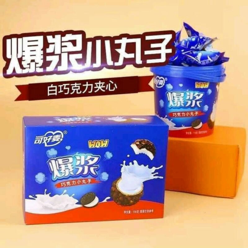 (hàng loại 1) 1 xô bánh oreo nhân phô mai siêu ngon