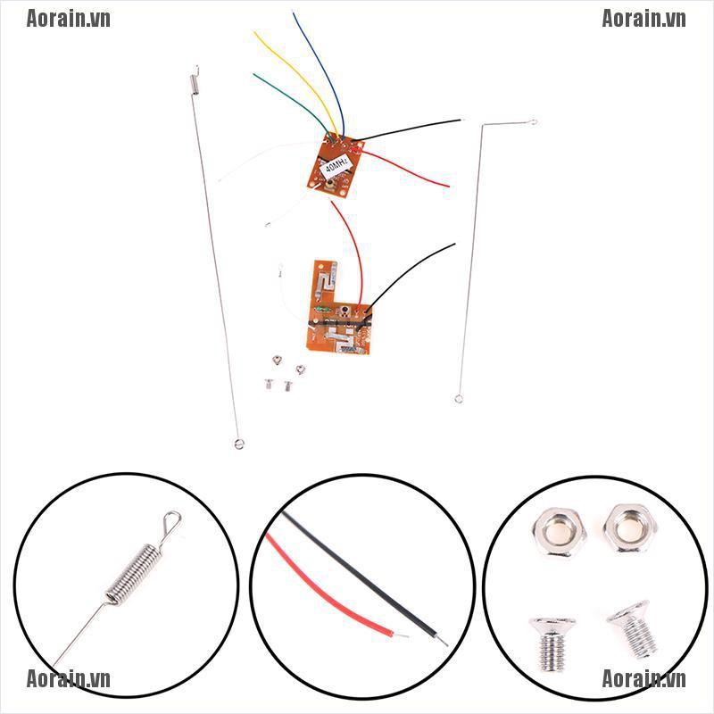 Bộ bảng thu phát 4CH 40MHZ kèm anten tiện dụng cho đồ chơi điều khiển từ xa