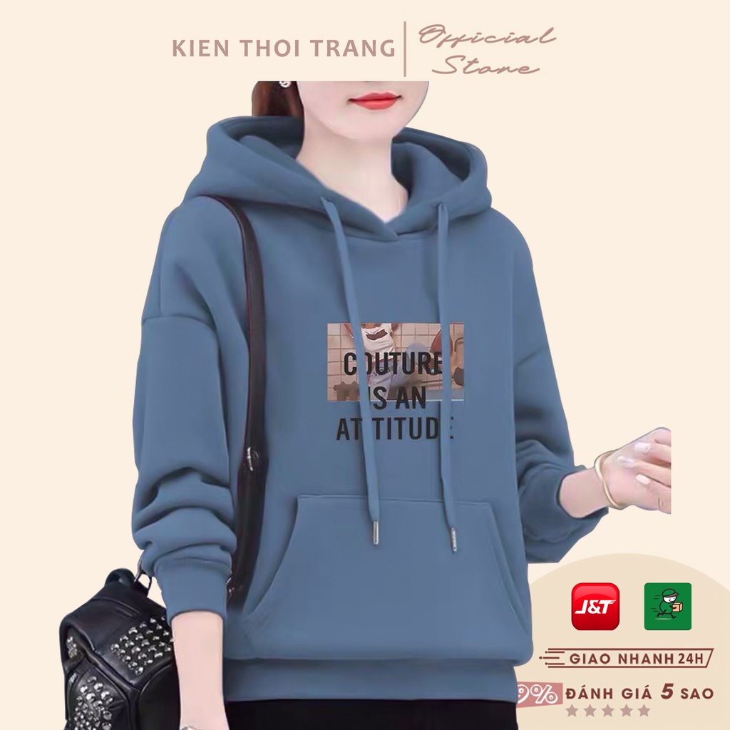 Áo hoodie nữ mẫu mới mặc nhà - áo nỉ nữ hoodie cao cấp