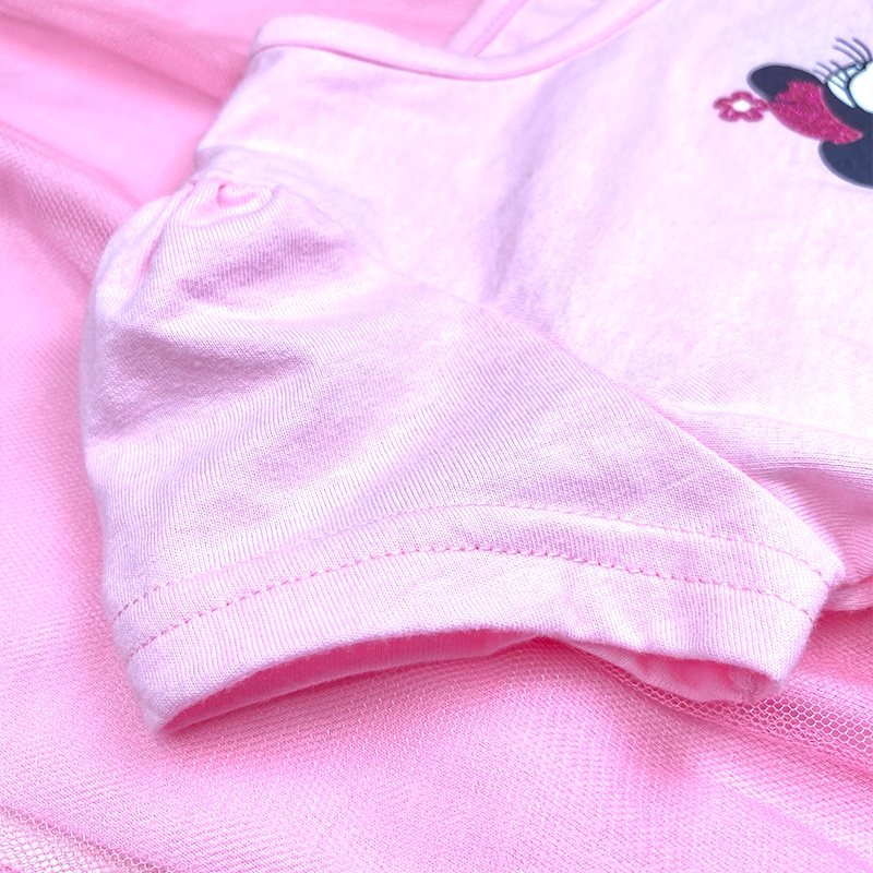 CATIMINI Đầm Công Chúa Ngắn Tay Họa Tiết Hoạt Hình Cho Bé Gái