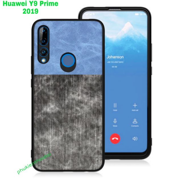 Ốp lưng Huawei Y9 Prime 2019 FREESHIP Từ 50k chống sốc vân da bò thời trang cao cấp