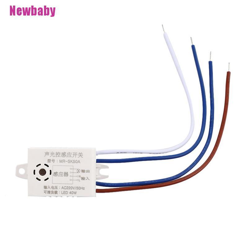 Mô Đun Cảm Biến Giọng Nói Thông Minh 220V Có Đèn