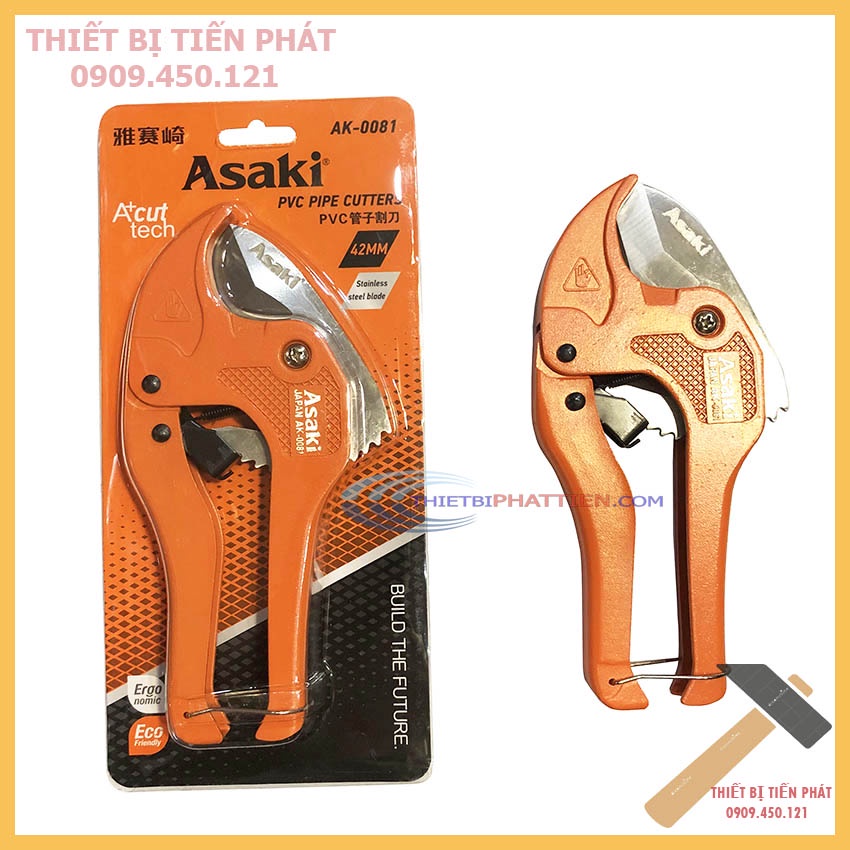 Dao cắt ống nhựa PVC 42mm ASAKI AK-0081 Janpan cao cấp
