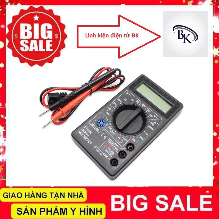 Đồng Hồ Vạn Năng DT830 DIGITAL MULTIMETER- linhkiendientubk