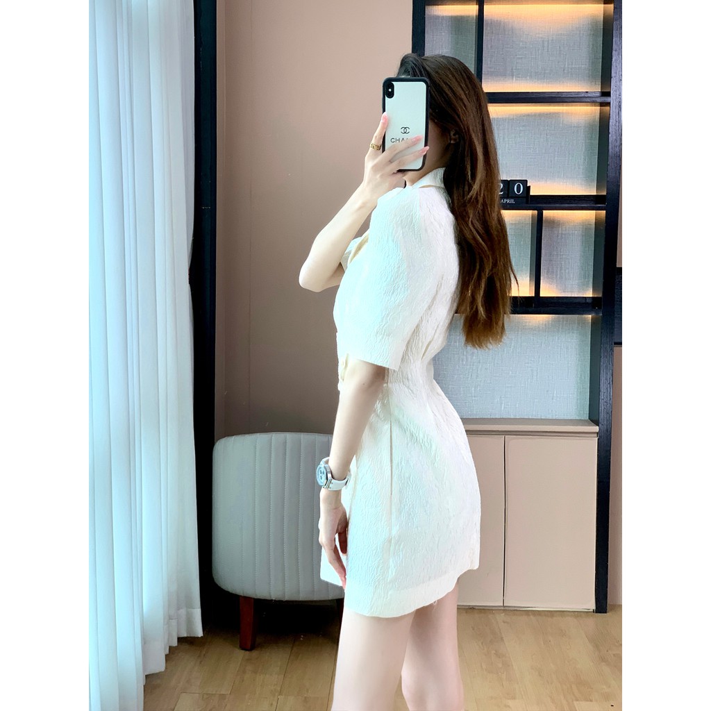 Đầm vest công sở chât gấm cao cấp - Vanesa dress