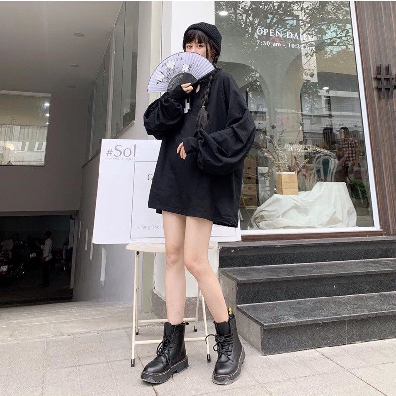 🕷ĐẦM CỔ TÀU FORM RỘNG 🍬🍬