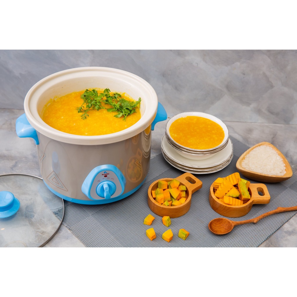 Nồi nấu chậm Bonbébé 2.5L  cho bé BB-17