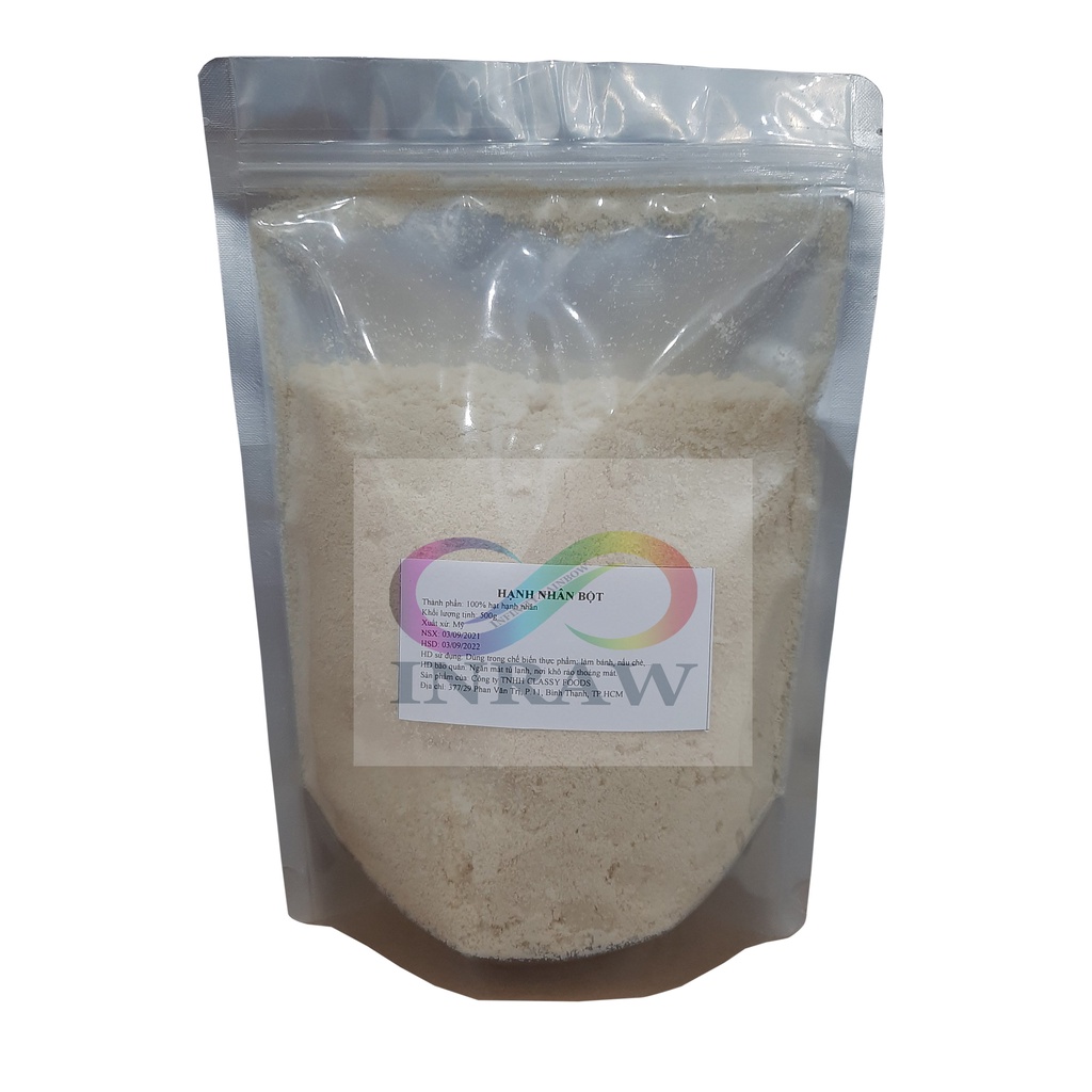 Hạnh Nhân Bột U.S.A Túi 500g - Giao thương hiệu ngẫu nhiên