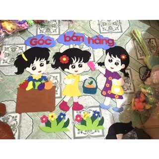 Tranh góc mầm non