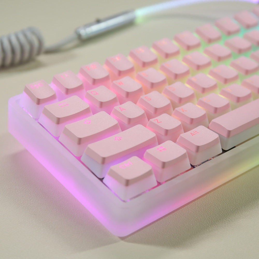 Pudding Keycap mới Cấu hình OEM Chất liệu PBT Truyền ánh sáng RGB Bàn phím cơ học Keycaps 115 Phím | BigBuy360 - bigbuy360.vn