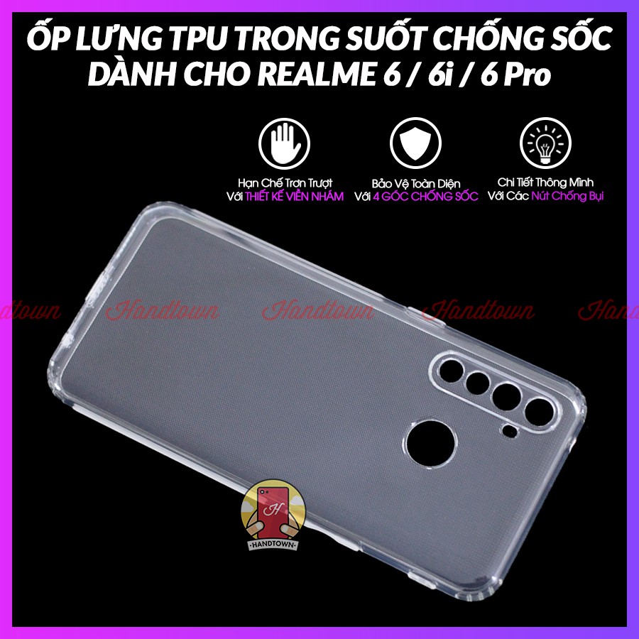 Ốp Lưng TPU Chống Sốc Realme 6 / Realme 6 Pro / Realme 6i