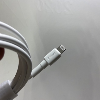 Cáp sạc Baseus Mini White Silicon Trắng USB  Lighting/Micro/Type Sync Data TPE Cable