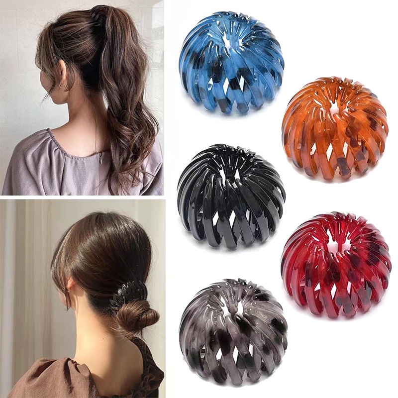 1 Dây Buộc Tóc Dạng Tổ Chim Thời Trang Dành Cho Nữ