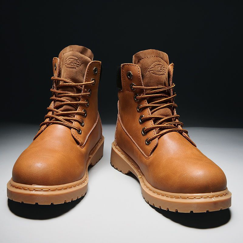 Giày Bốt Martin Cổ Cao Phong Cách Mới Mùa Thu 2022 Dễ Phối Đồ Size 39-44 Cho Nam