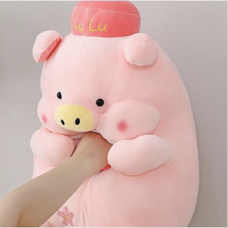 Gấu bông heo lulu 65cm. Dịu dàng 1 chút thì xinh, dịu dàng nhiều chút thì xinh nhiều nhiều ☺️
