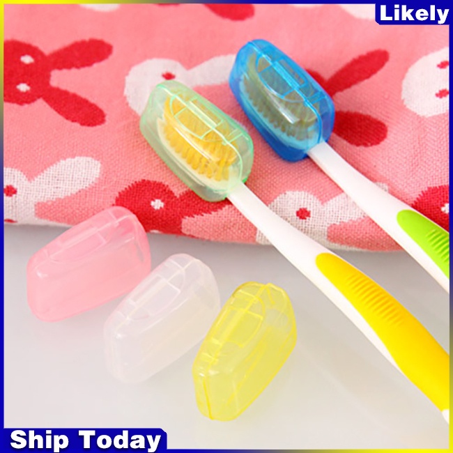 Set 5 nắp đậy bảo vệ đầu bàn chải đánh răng tiện dụng khi đi du lịch