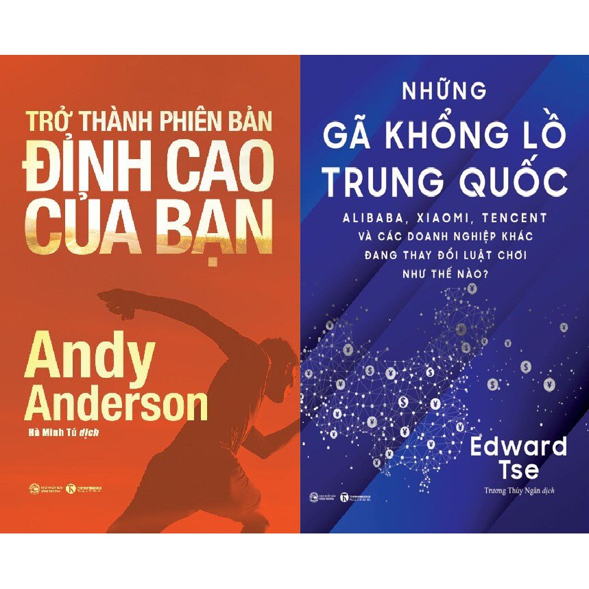 Combo Sách - Những Gã Khổng Lồ Trung Quốc + Trở Thành Phiên Bản Đỉnh Cao Của Bạn - nguyetlinhbook