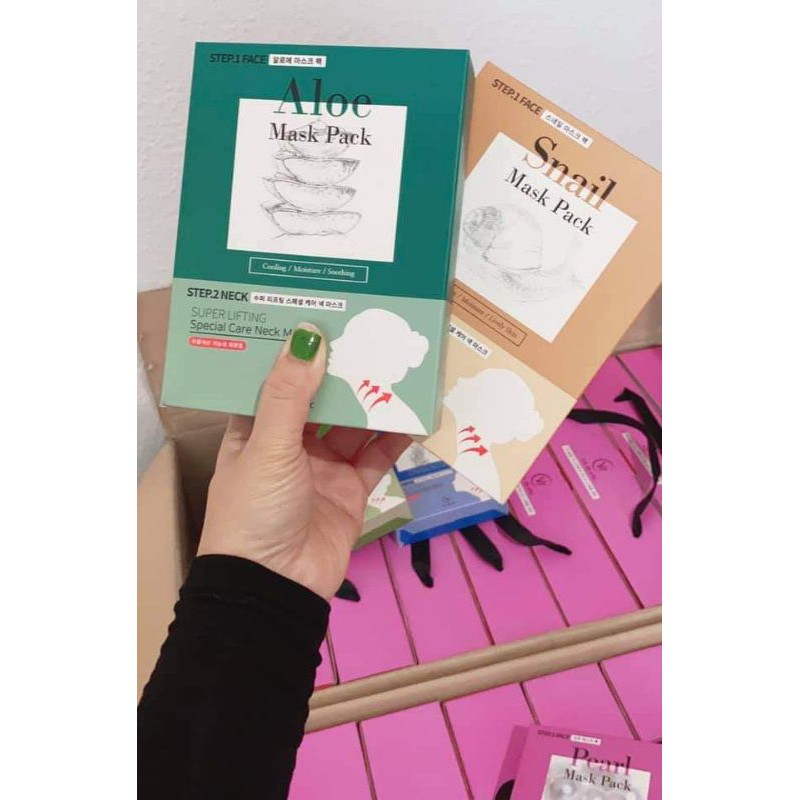 Set mặt nạ Vis blanc  6 hộp