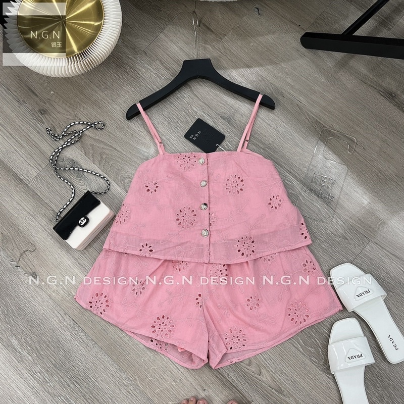 Set hai dây thô hoa