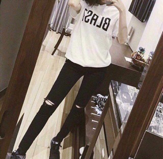 QUẦN KAKI RÁCH GỐI CỰC CHẤT SIÊU SỊN( ảnh thật sp)