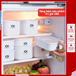 Hộp nhựa đựng thực phẩm bảo quản thức ăn, Hộp trữ đông, Quay lò vi sóng HWP007